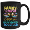 Family Vacation California 2025 Summer Holiday Matching Mug | teecentury