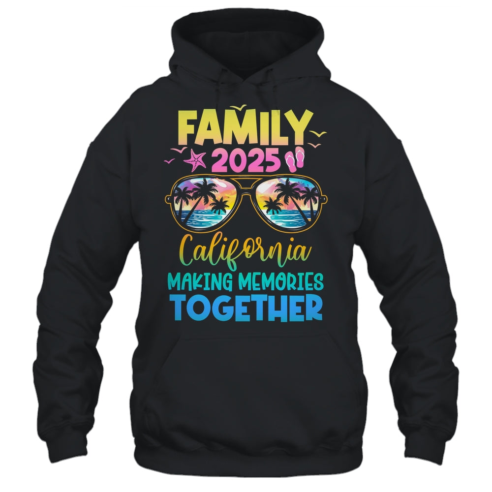 Family Vacation California 2025 Summer Holiday Matching Shirt & Tank Top | teecentury