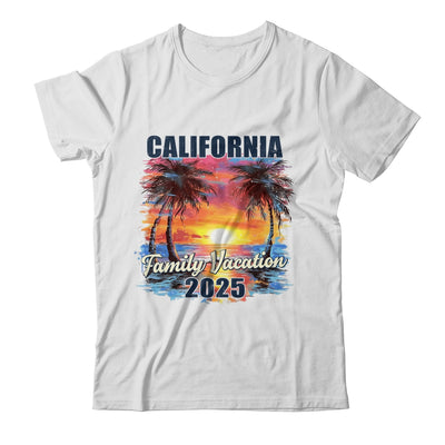 Family Vacation California 2025 Summer Trip Matching Shirt & Tank Top | teecentury
