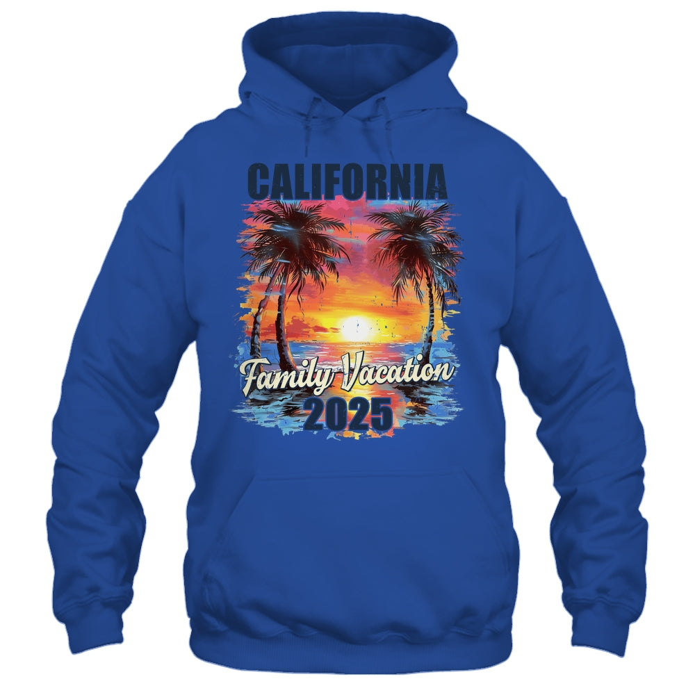 Family Vacation California 2025 Summer Trip Matching Shirt & Tank Top | teecentury