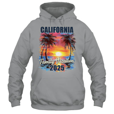 Family Vacation California 2025 Summer Trip Matching Shirt & Tank Top | teecentury