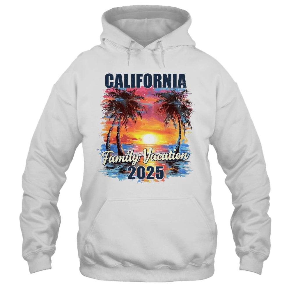 Family Vacation California 2025 Summer Trip Matching Shirt & Tank Top | teecentury