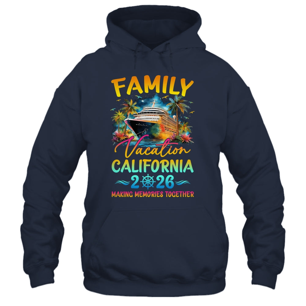Family Vacation California 2026 Matching Group Summer Shirt & Tank Top | teecentury