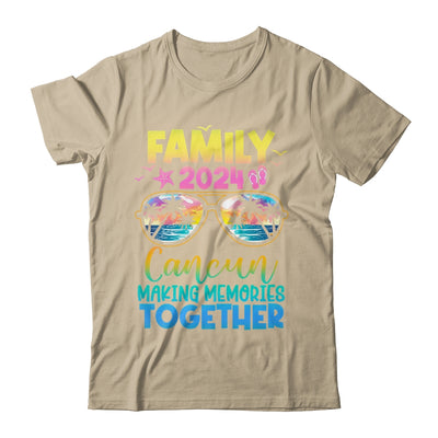 Family Vacation Cancun 2024 Summer Holiday Matching Shirt & Tank Top | teecentury