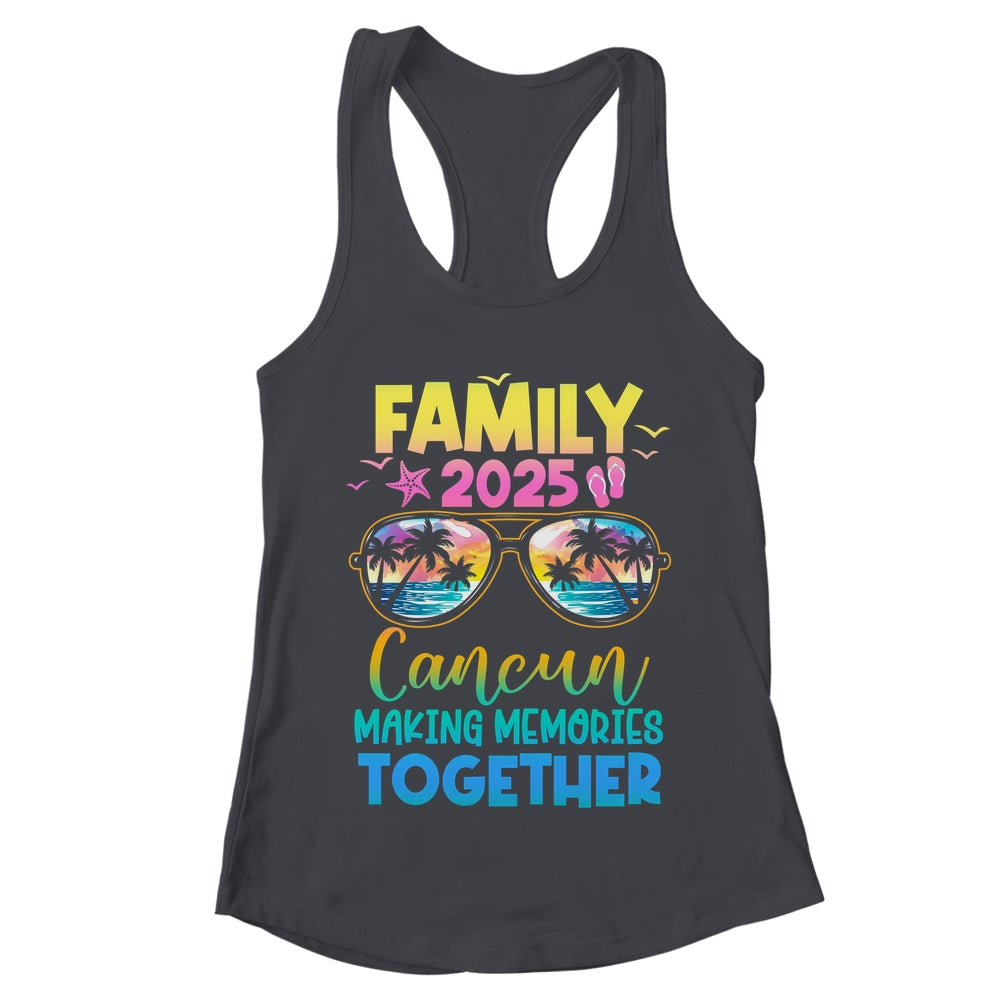 Family Vacation Cancun 2025 Summer Holiday Matching Shirt & Tank Top | teecentury