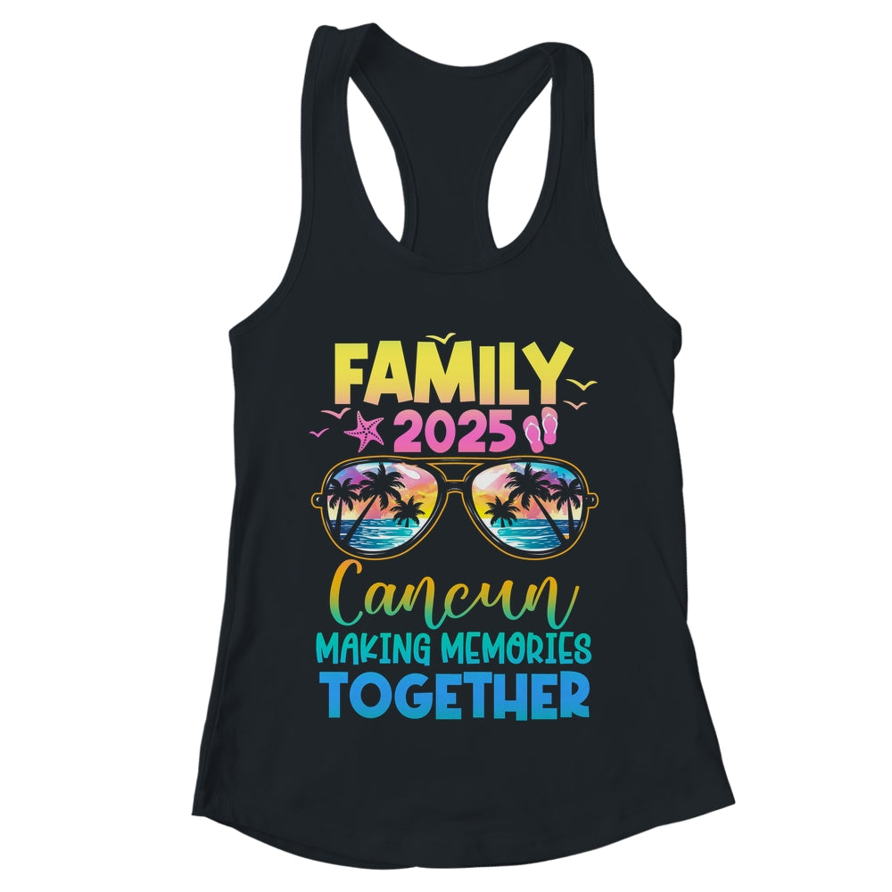 Family Vacation Cancun 2025 Summer Holiday Matching Shirt & Tank Top | teecentury