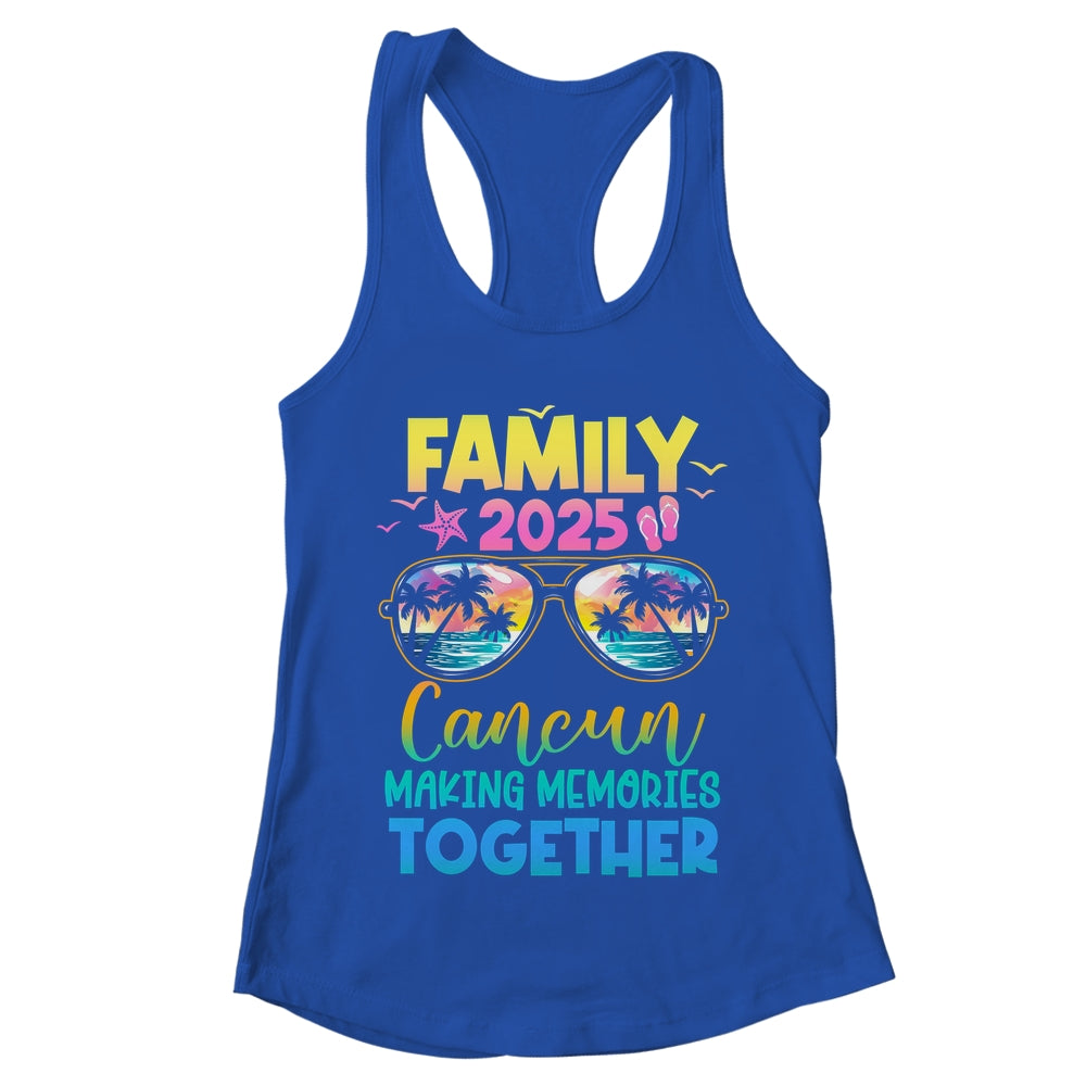 Family Vacation Cancun 2025 Summer Holiday Matching Shirt & Tank Top | teecentury