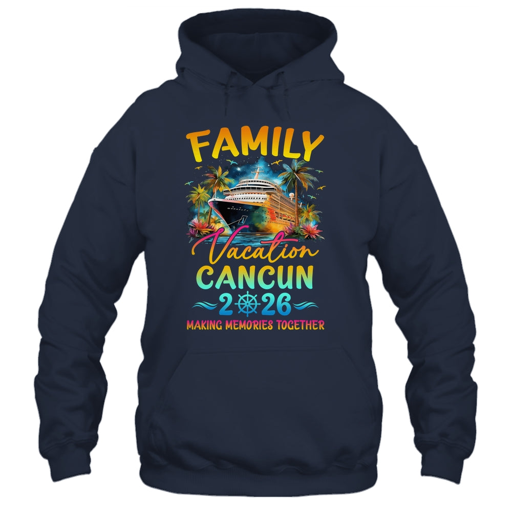 Family Vacation Cancun 2026 Matching Group Summer Shirt & Tank Top | teecentury