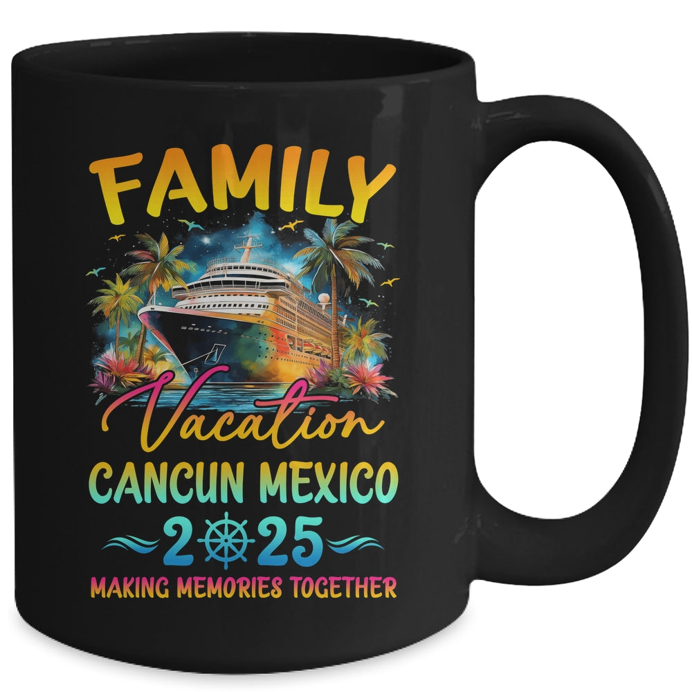 Family Vacation Cancun Mexico 2025 Matching Group Summer Mug | teecentury