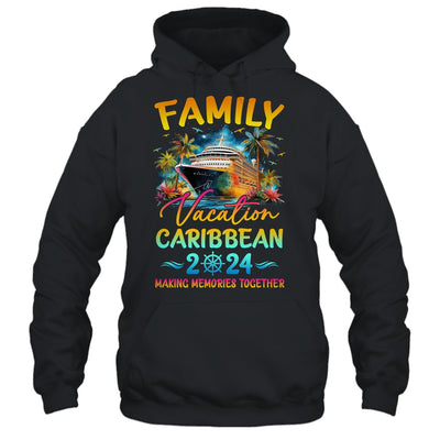 Family Vacation Caribbean 2024 Matching Group Summmer Shirt & Tank Top | teecentury