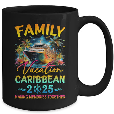 Family Vacation Caribbean 2025 Matching Group Summer Mug | teecentury