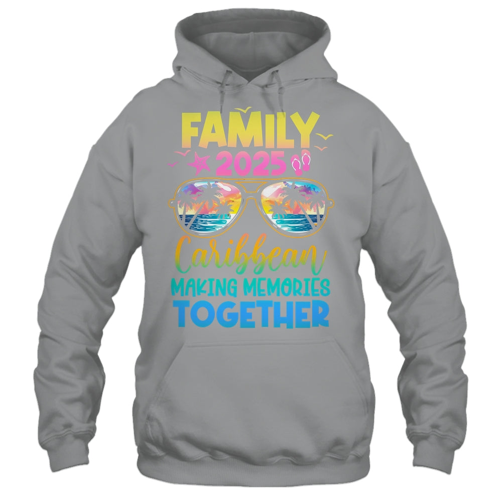 Family Vacation Caribbean 2025 Summer Holiday Matching Shirt & Tank Top | teecentury