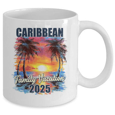 Family Vacation Caribbean 2025 Summer Trip Matching Mug | teecentury