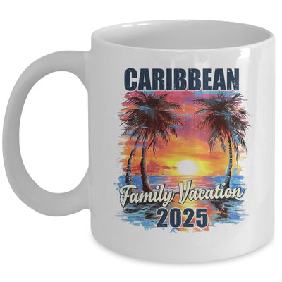 Family Vacation Caribbean 2025 Summer Trip Matching Mug | teecentury