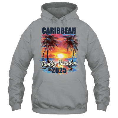 Family Vacation Caribbean 2025 Summer Trip Matching Shirt & Tank Top | teecentury