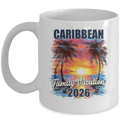Family Vacation Caribbean 2026 Summer Trip Matching Mug | teecentury