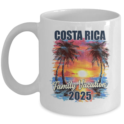 Family Vacation Costa Rica 2025 Summer Trip Matching Mug | teecentury