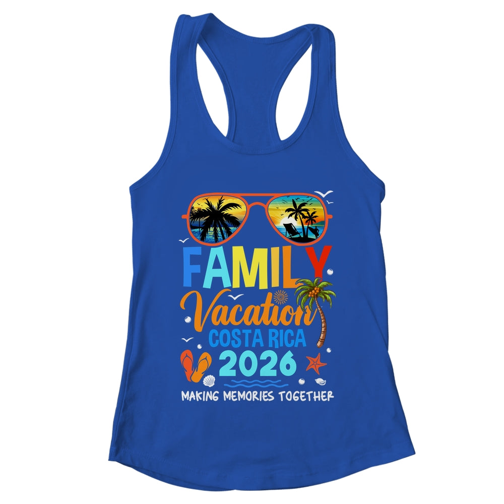 Family Vacation Costa Rica 2026 Family Vacation Together Shirt & Tank Top | teecentury