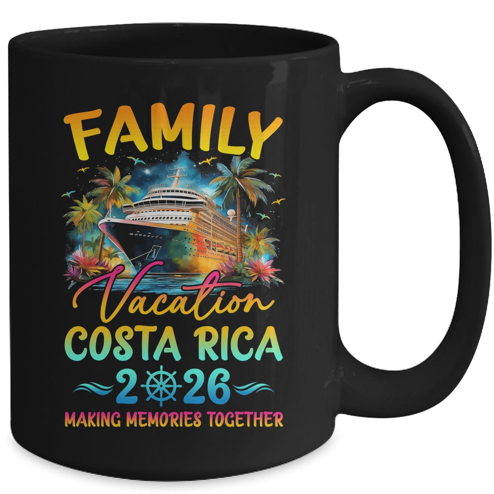 Family Vacation Costa Rica 2026 Matching Group Summer Mug | teecentury