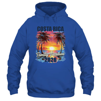 Family Vacation Costa Rica 2026 Summer Trip Matching Shirt & Tank Top | teecentury