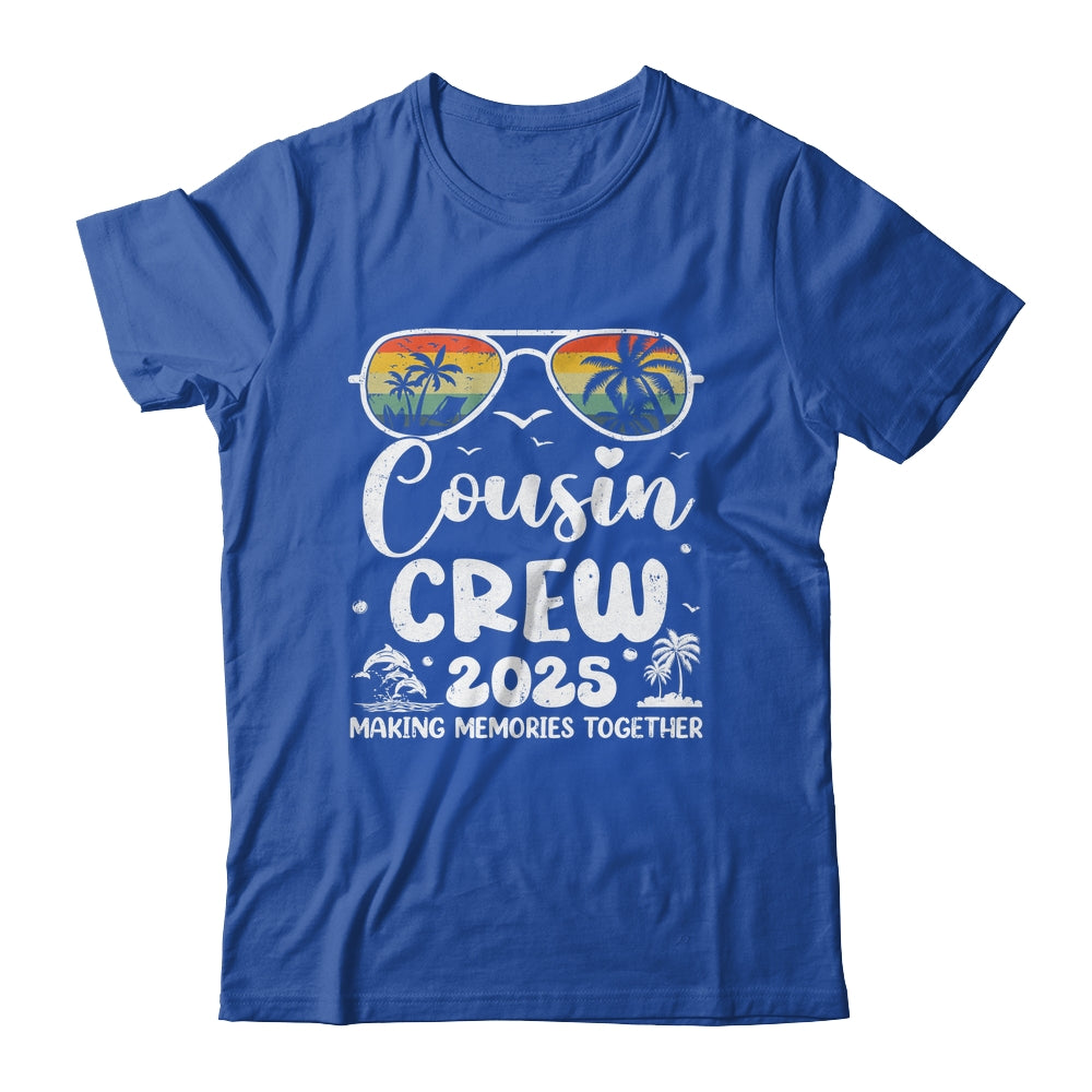Family Vacation Cousin Crew 2025 Beach Matching Summer Trip Shirt & Tank Top | teecentury