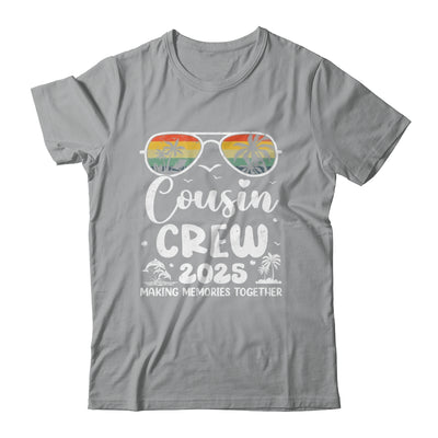 Family Vacation Cousin Crew 2025 Beach Matching Summer Trip Shirt & Tank Top | teecentury