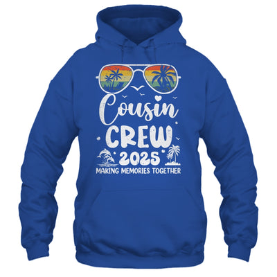 Family Vacation Cousin Crew 2025 Beach Matching Summer Trip Shirt & Tank Top | teecentury