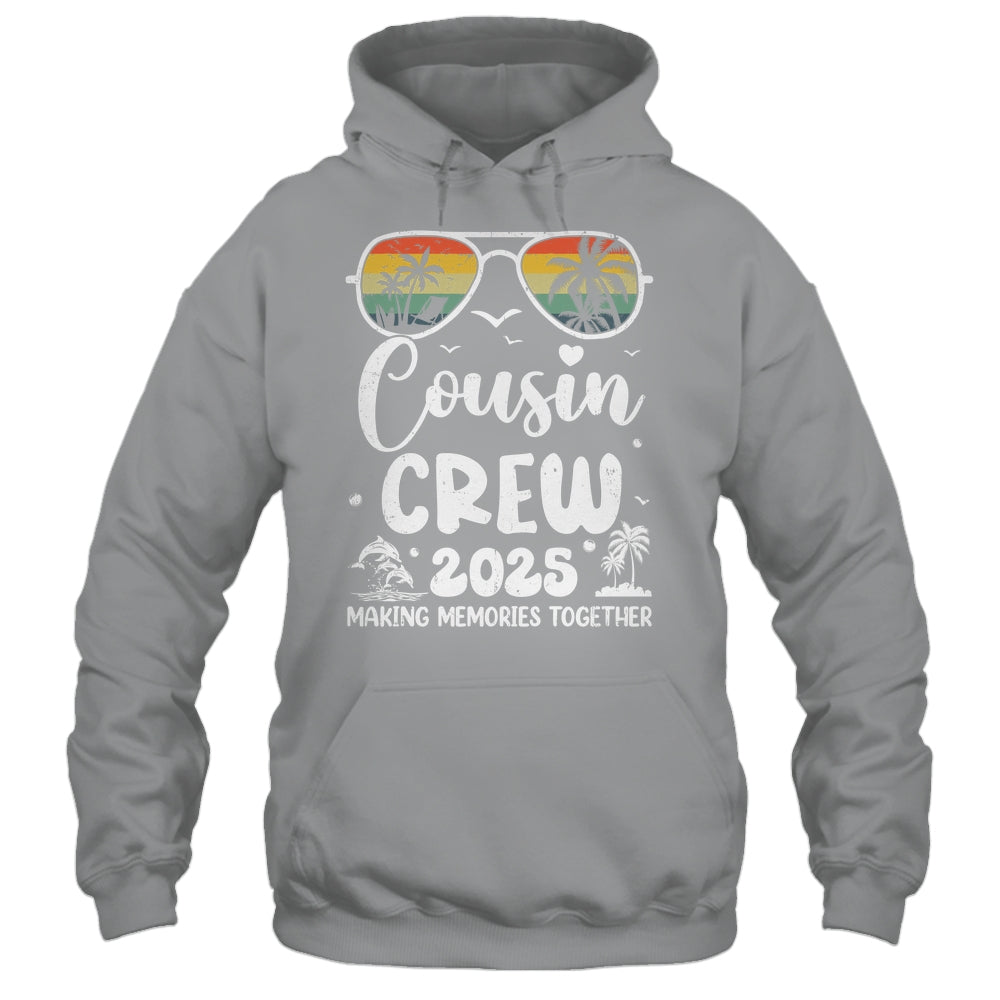 Family Vacation Cousin Crew 2025 Beach Matching Summer Trip Shirt & Tank Top | teecentury