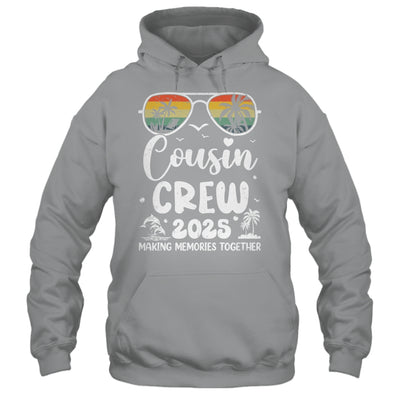 Family Vacation Cousin Crew 2025 Beach Matching Summer Trip Shirt & Tank Top | teecentury