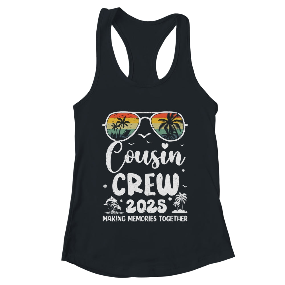 Family Vacation Cousin Crew 2025 Beach Matching Summer Trip Shirt & Tank Top | teecentury