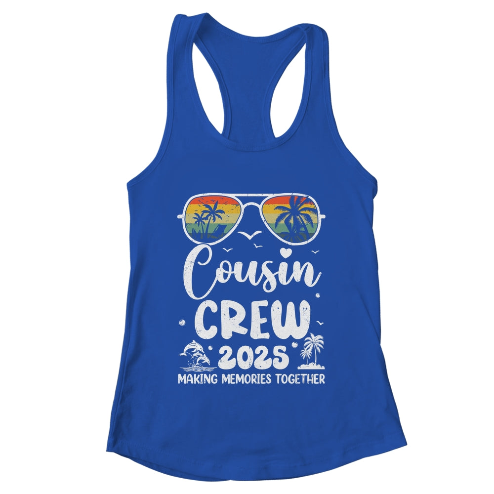 Family Vacation Cousin Crew 2025 Beach Matching Summer Trip Shirt & Tank Top | teecentury