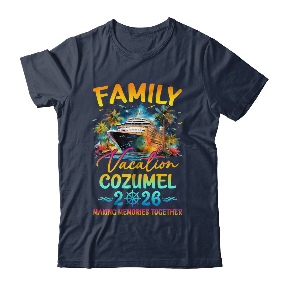 Family Vacation Cozumel 2026 Matching Group Summer Shirt & Tank Top | teecentury