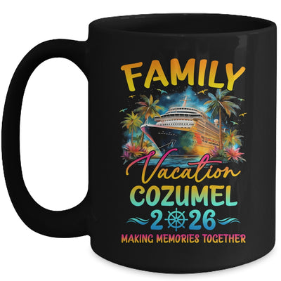 Family Vacation Cozumel 2026 Matching Group Summer Mug | teecentury