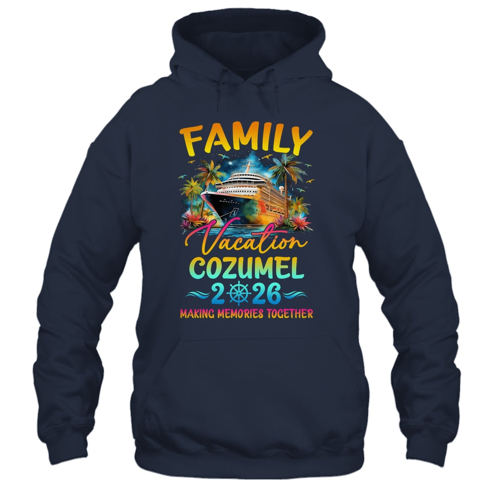 Family Vacation Cozumel 2026 Matching Group Summer Shirt & Tank Top | teecentury