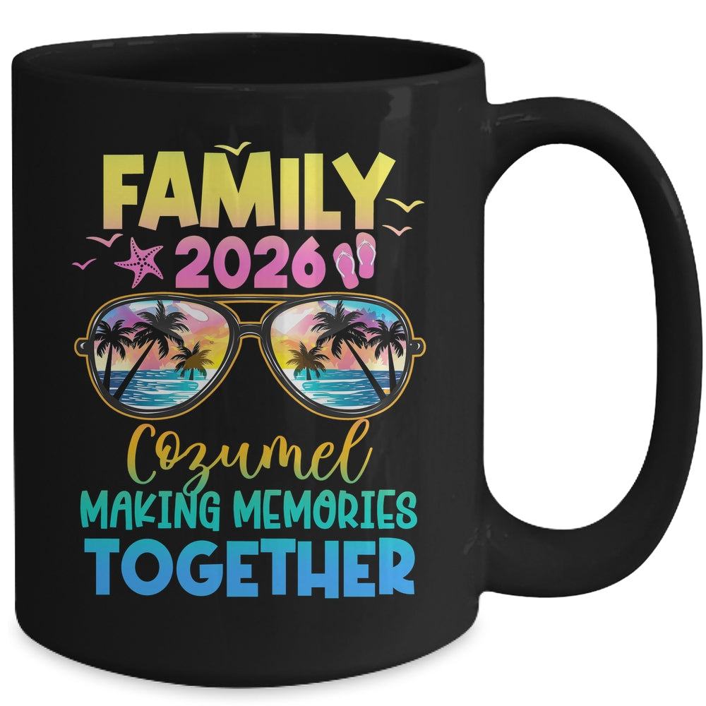 Family Vacation Cozumel 2026 Summer Holiday Matching Mug | teecentury