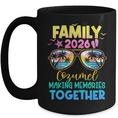 Family Vacation Cozumel 2026 Summer Holiday Matching Mug | teecentury