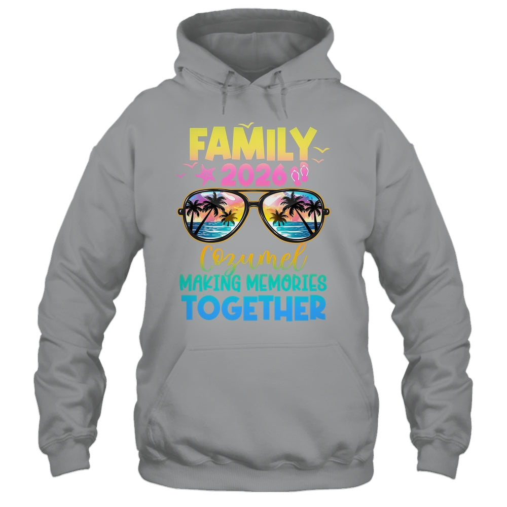 Family Vacation Cozumel 2026 Summer Holiday Matching Shirt & Tank Top | teecentury