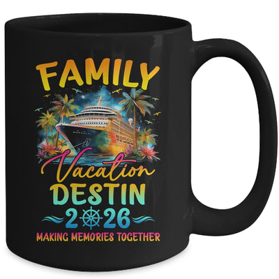 Family Vacation Destin 2026 Matching Group Summer Mug | teecentury