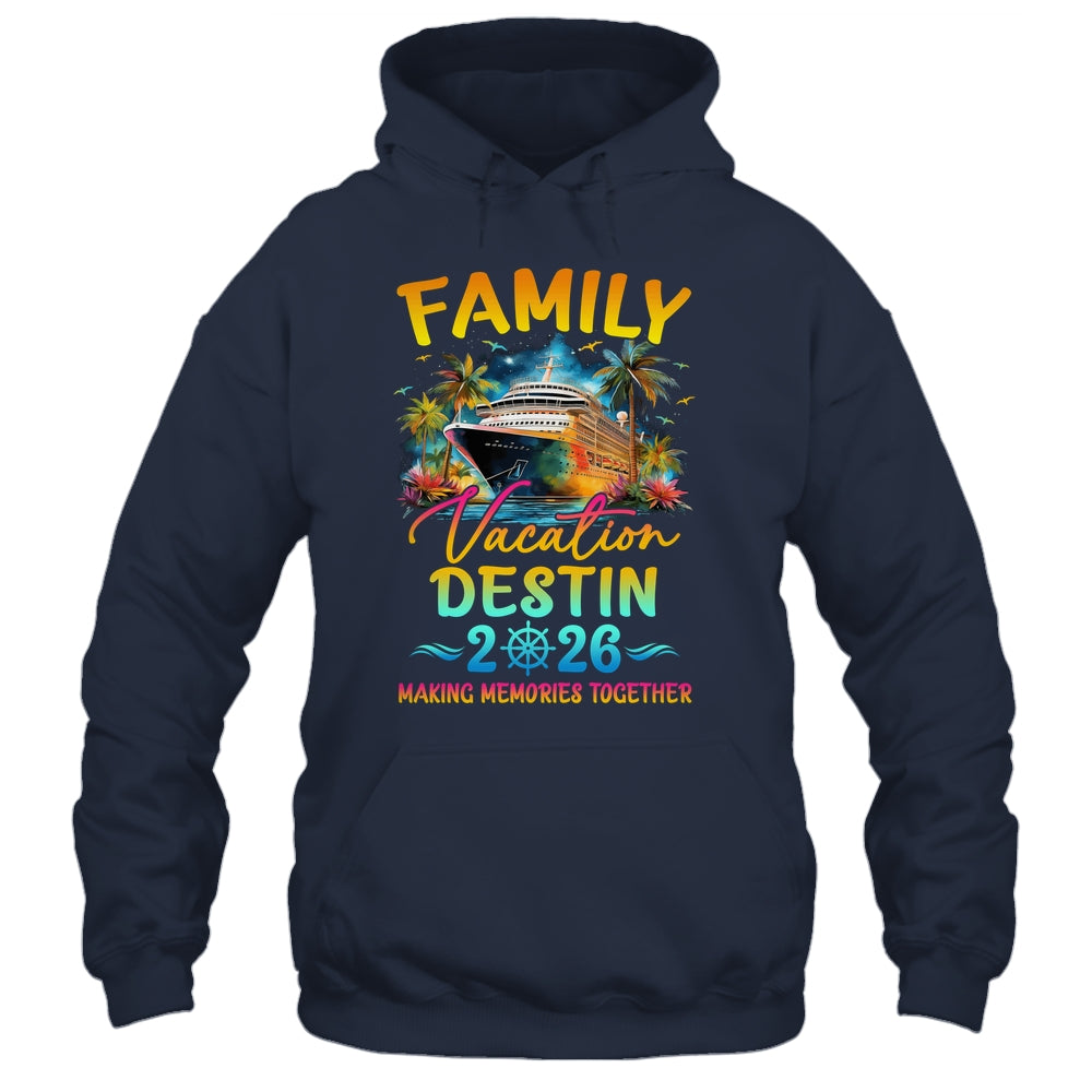 Family Vacation Destin 2026 Matching Group Summer Shirt & Tank Top | teecentury