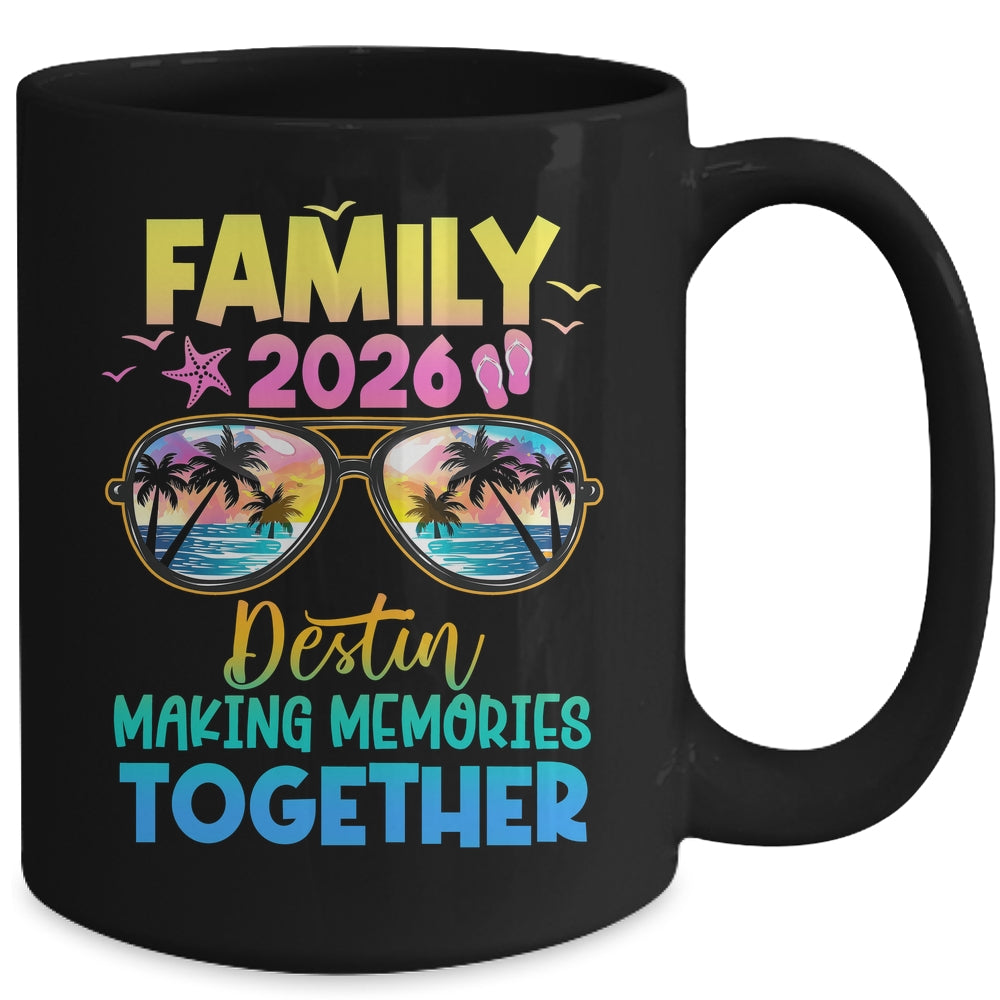 Family Vacation Destin 2026 Summer Holiday Matching Mug | teecentury