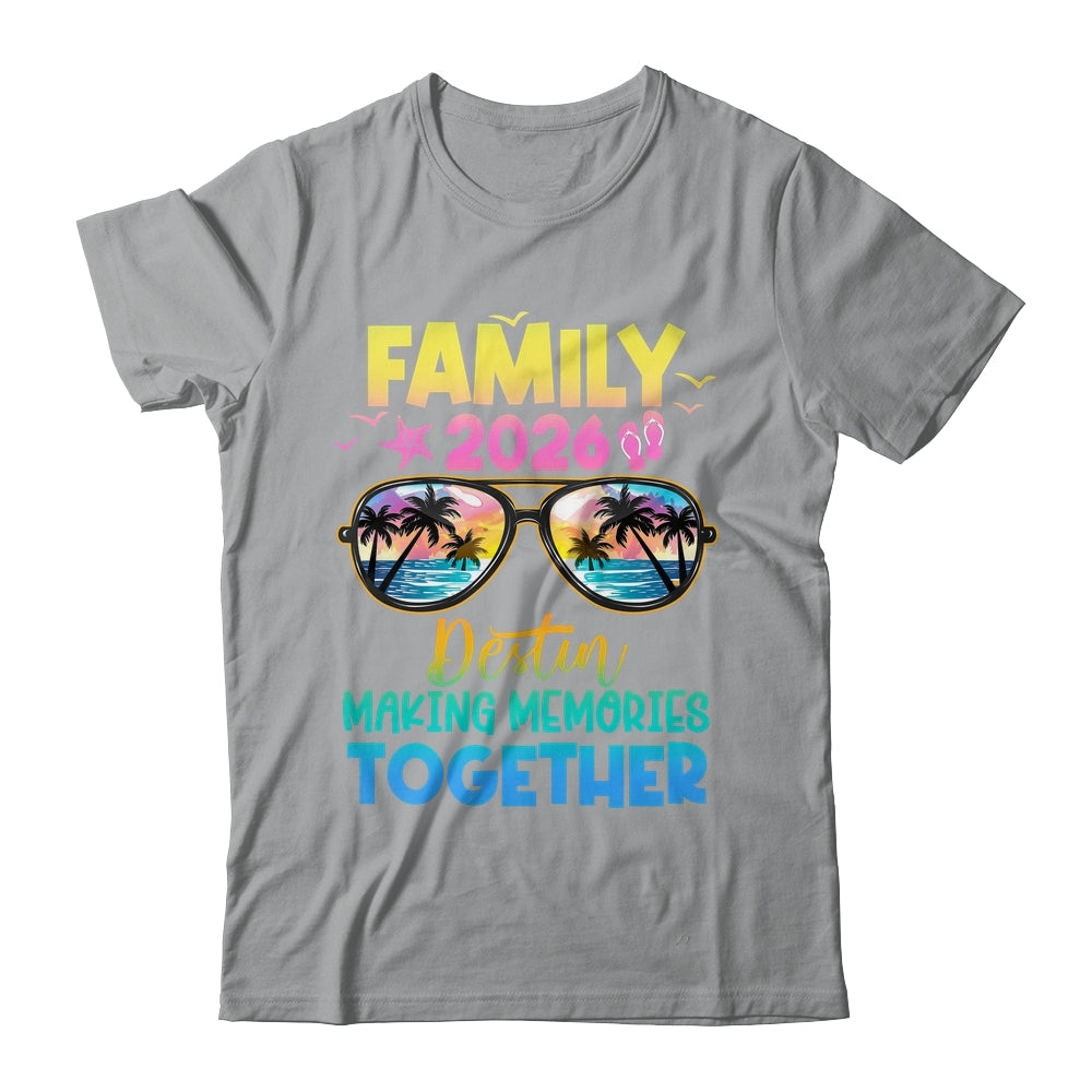 Family Vacation Destin 2026 Summer Holiday Matching Shirt & Tank Top | teecentury