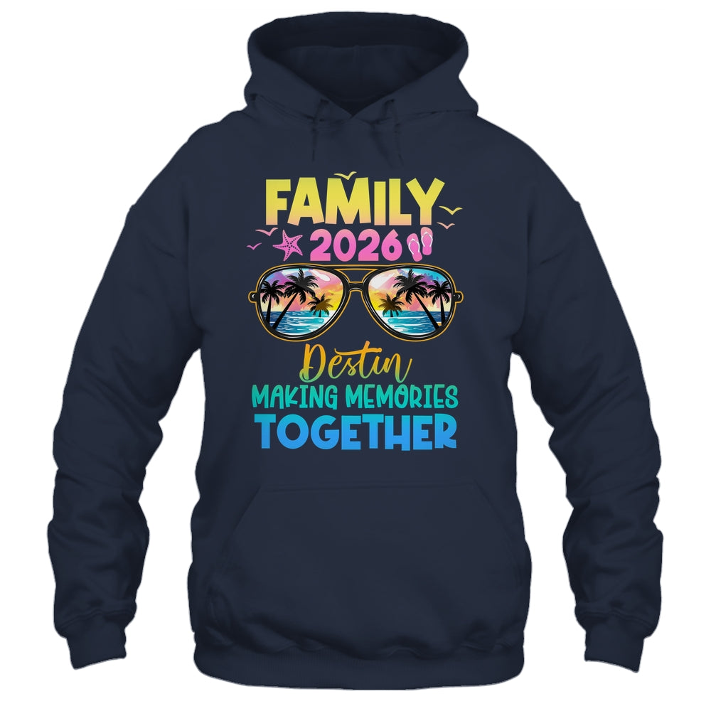 Family Vacation Destin 2026 Summer Holiday Matching Shirt & Tank Top | teecentury