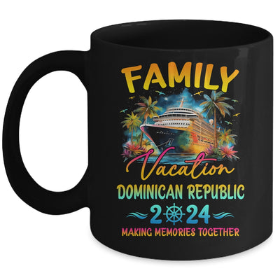 Family Vacation Dominican Republic 2024 Matching Group Summer Mug | teecentury