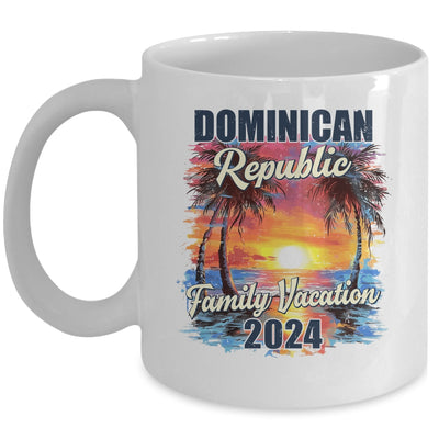 Family Vacation Dominican Republic 2024 Summer Trip Matching Mug | teecentury