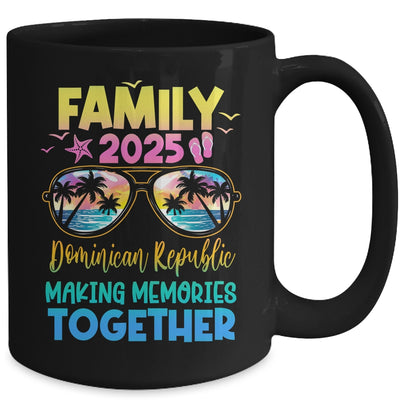 Family Vacation Dominican Republic 2025 Summer Holiday Matching Mug | teecentury