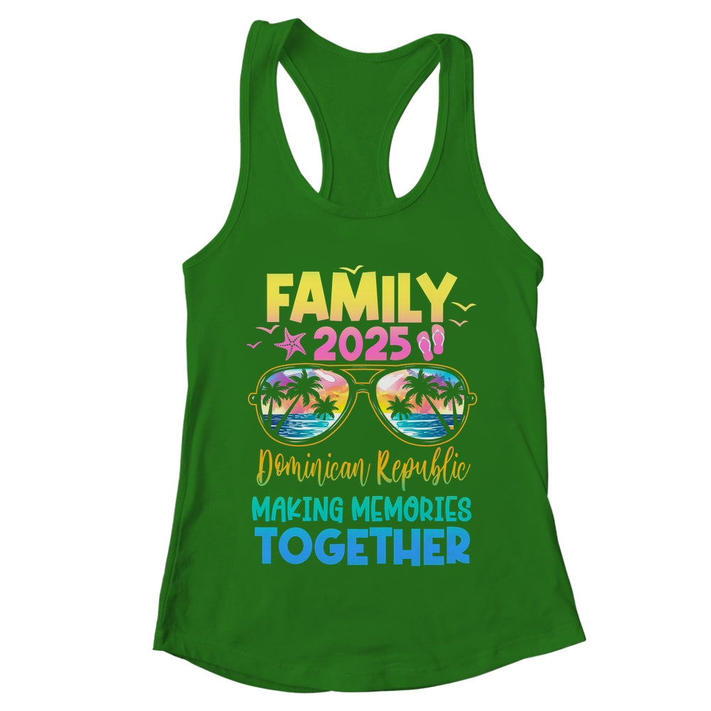 Family Vacation Dominican Republic 2025 Summer Holiday Matching Shirt & Tank Top | teecentury