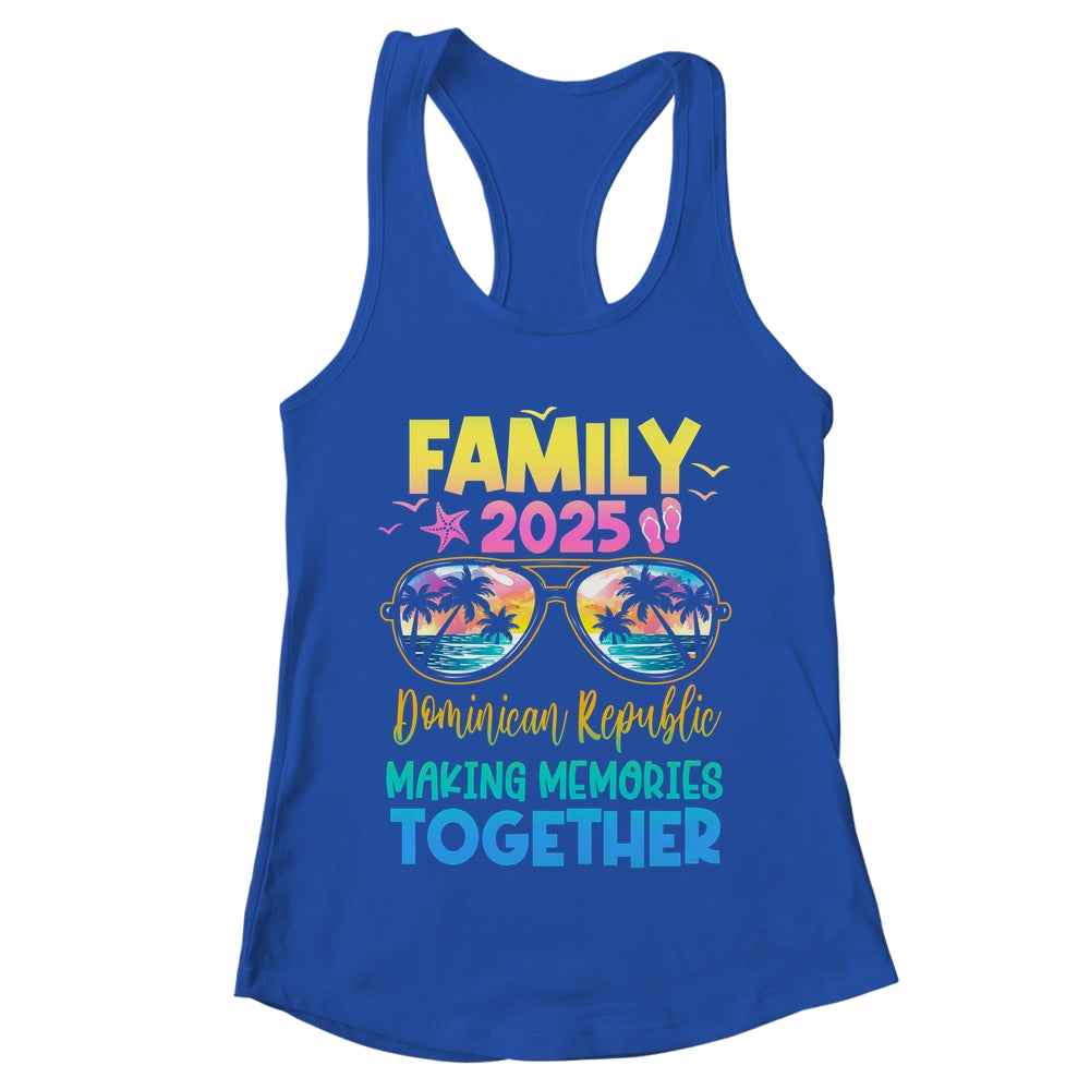 Family Vacation Dominican Republic 2025 Summer Holiday Matching Shirt & Tank Top | teecentury
