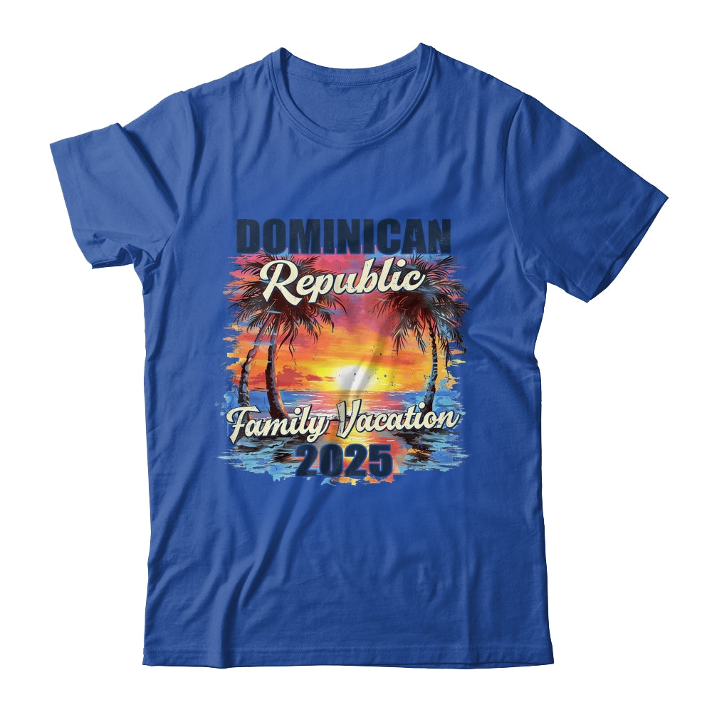 Family Vacation Dominican Republic 2025 Summer Trip Matching Shirt & Tank Top | teecentury
