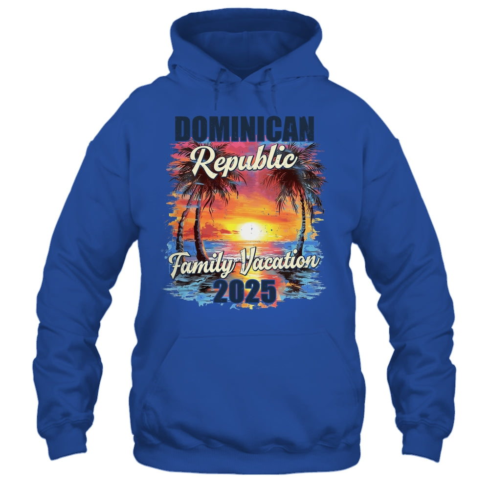 Family Vacation Dominican Republic 2025 Summer Trip Matching Shirt & Tank Top | teecentury