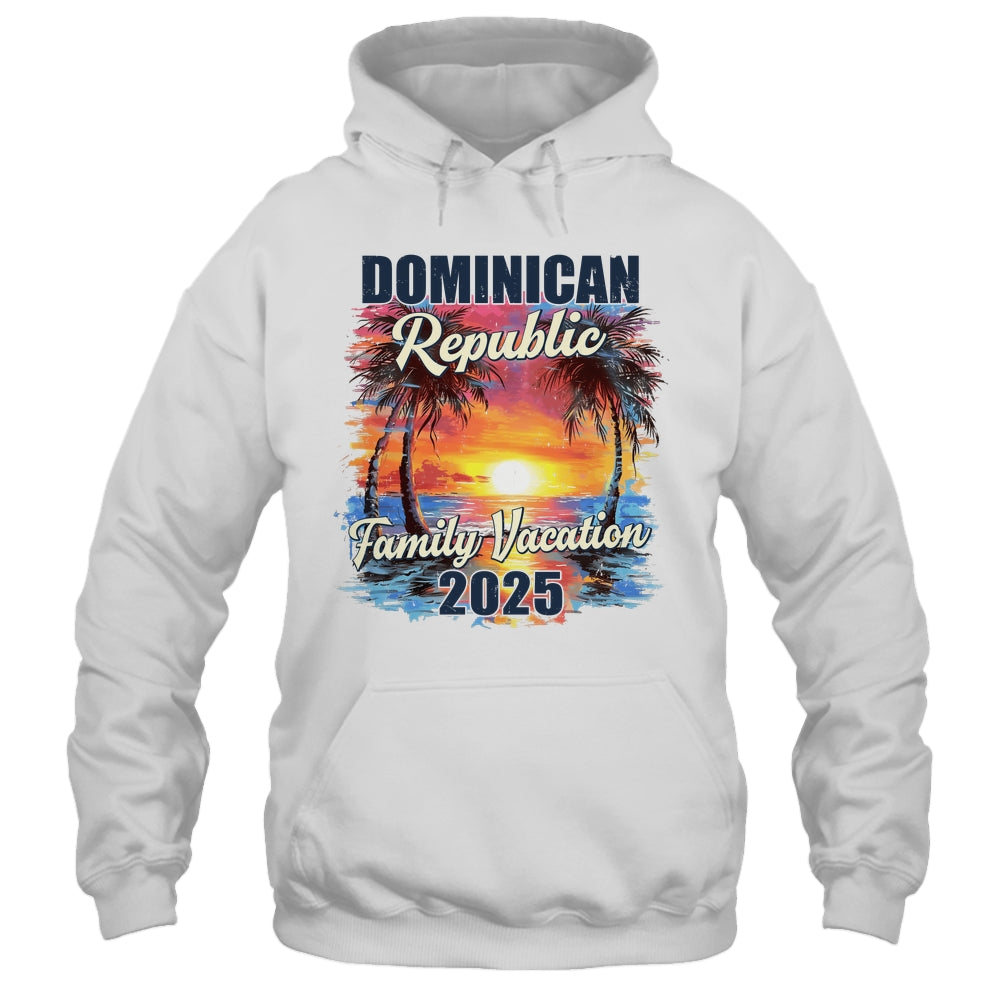 Family Vacation Dominican Republic 2025 Summer Trip Matching Shirt & Tank Top | teecentury